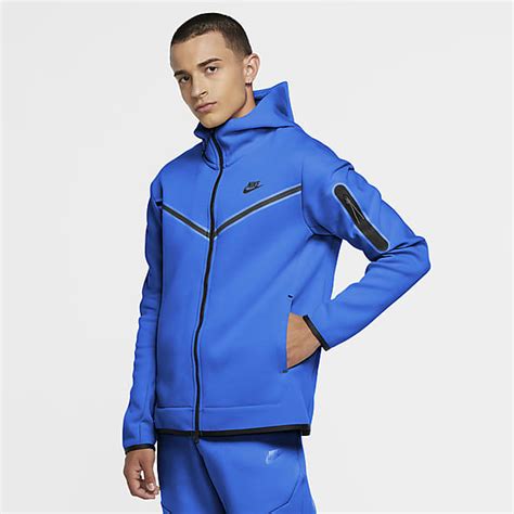nike anzug blau weiß